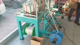 YHUÇ-20-4(90) high speed braiding machine 20 spindles 4 heads , 20 kukla 4 kafa halat/kordon örgü mk