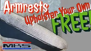 Reuse Old Seat Upholstery for YOUR Project! - Upholstery 101