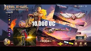 NEW IGNIS X SUIT GUARANTED TRICK I IGNIS X SUIT CRATE OPENING | LUCKIESTCRATE OPENING - 10,000 UC 🫨