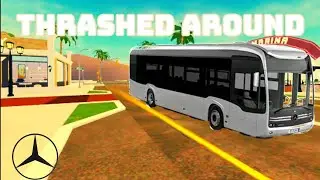 Mercedes-Benz eCitaro DODGES THROUGH TRAFFIC in Public Transport Simulator 2 (intense)