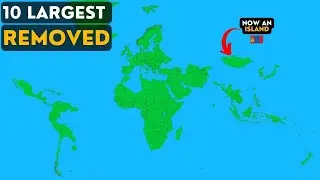 What If You Removed The 10 Largest Countries?