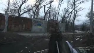 Пески  после обстрелов 12 04 2015
