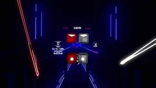 The Wii Music Theme Song in Beat Saber but nothing weird happens