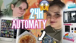 24 HODÍN JEME LEN JEDLO Z AUTOMATOV!? 😰😱 * sme stále hladné*