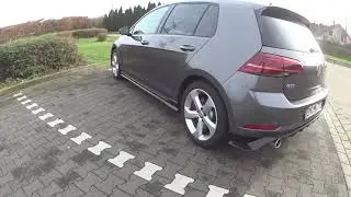 VW GOLF 7 GTI FACELIFT TCR Heckdiffusor & Seitenschweller