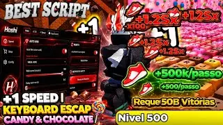 +1 SPEED KEYBOARD ESCAPE 🍭 CANDY & CHOCOLATE 🍫 | BRUTAL AUTO-FARM SCRIPT | ROBLOX 🫡
