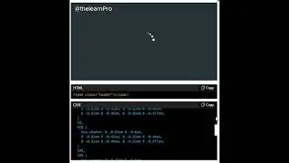 HTML | CSS | Loader Animation | Interactive Component | UI design | 