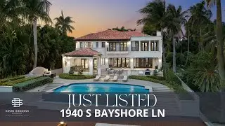 Waterfront Villa in Coconut Grove for $19,495,000! 🏡