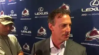 Joe Sakic talks Duchene and Zadorov