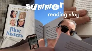 summer reading vlog☀️