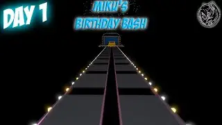 MIKU'S Birthday Bash Day 1 - Beating 99% Fail Impossible Obby! [ROBLOX]