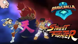 Street Fighter no BRAWLHALLA!!!!
