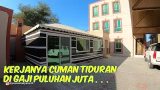 GEREBEK PENJAGA VILLA DI PERKAMPUNGAN TERPENCIL DI ARAB