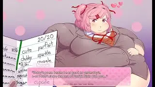 ddlc inflation fan game full play through (Monika's special day) {speedrun}