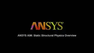 ANSYS StaticStructuralOverview-ANSYS STATİK ANALİZ