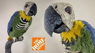 Interactive Parrot Animatronic 2026 Halloween Unboxing