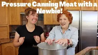 Pressure Canning Meat with a Newbie.