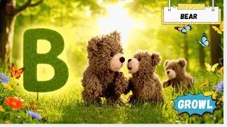 ABC Yarn Safari Animals Outro Song | Learn the Alphabet with Cute Yarn Animals | UZR Kids