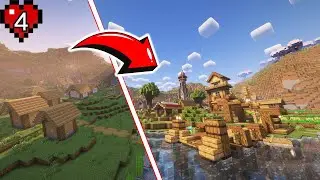 I Transformed an ENTIRE Village in Minecraft
