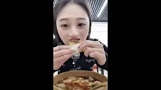 Dumplings Soup ASMR Mukbang