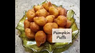 Pumpkin Puffs Recipe - Different, Easy and Delicious