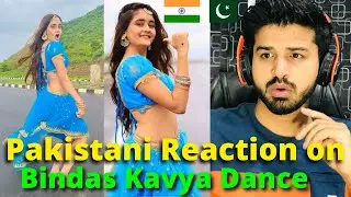 Pakistani React on Bindass Kavya Latest Dance REELS VIDEOS | Kavya Yadav | Reaction Vlogger