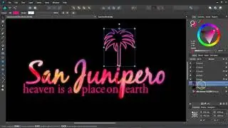 How to fill a stroke with an image in Affinity Designer