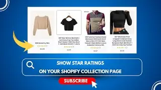 How to Show Star Ratings on Your Shopify Collection Page?