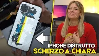 HO DISTRUTTO L'IPHONE A CHIARA FACCHETTI - SCHERZO
