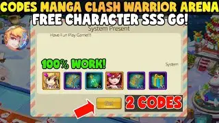 HURRY UP! GIFT CODE REDEEM MANGA CLASH TODAY NEW GIFT CODE MANGA CLASH - WARRIOR ARENA JANUARY 2023