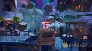 Crash Bandicoot 4: It's About Time Platinum relic #19 Snow Way Out