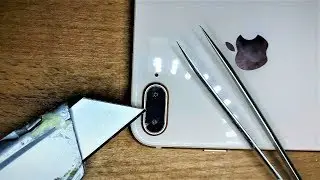 How to fix iphone 8/8 plus cracked camera lense