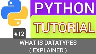 DataTypes In Python programming Language