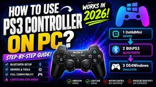 PS3 Controller on PC (DS4Windows Setup Guide 2026)