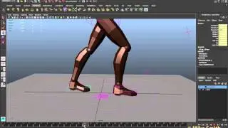 Maya - Starting a Walk Cycle