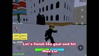 Max lvl using just combat in Blox Fruits