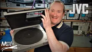 1982 Linear Tracking Turntable Repair (JVC L-E600)