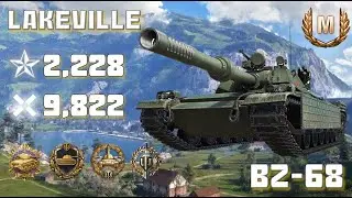 World of Tanks BZ-68 - 10 Kills 9.8K Damage