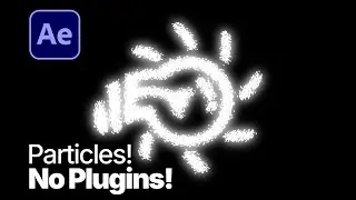 💲 FAST: Particle Logo Animation without Plugins | After Effects Tutorial | No Plugins | FIX Problem