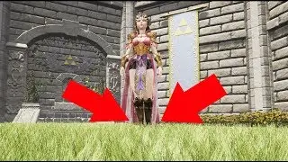 Zelda UE4 HQ Grass Collision per Foot
