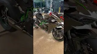 2019 Kawasaki Ninja H2 with forged carbon‼️#kawasaki #H2 #ninja