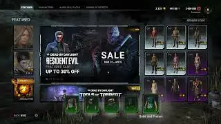 4 redeem codes for 20 OUTFITS - Dead by Daylight
