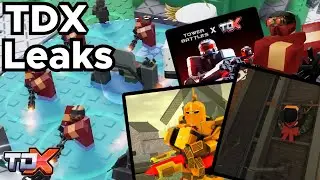 TDX LEAKS #1 (Golden Juggernaut?, Christmas Event, Tower Battles Collab) - Tower Defense X Roblox