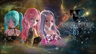 (MMD) ENHYPEN (엔하이픈) 'Drunk-Dazed' (Dl), (4K)