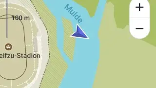 Сплав на лодочке по реке Мульда, притоку Ельбы