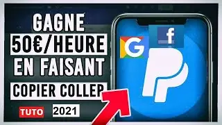[ TIC WEB ]  Gagner de l'Argent Paypal   copier coller avec Google et Facebook  en 2021