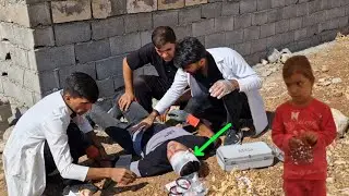 Falling: Roya's crying eyes are worried about Abu al-Qasim
