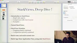 StackViews, Everything about it | Swift4, Xcode (عربي)
