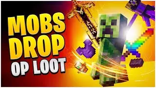 Minecraft, But Mobs Drop OP Items...🔥