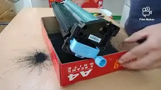 Remove toner in the drum unit of canon ir 2006n